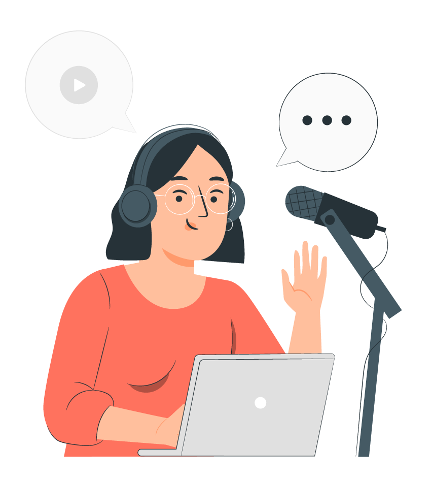 دمج البودكاست (الحلقة الصوتيّة) في مجال المعرفة