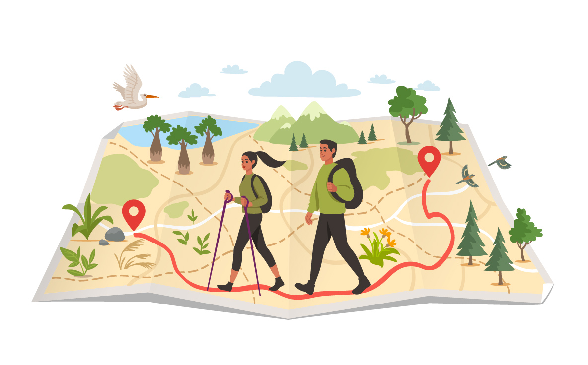 رحلة بين المهارات